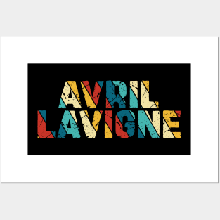 Retro Color - Avril Lavigne Posters and Art